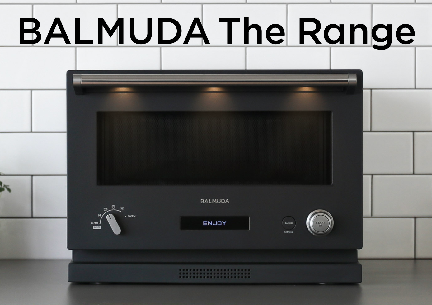 おすすめの電子レンジ Balmuda バルミューダ The Range 子なし主婦の便利グッズシリーズ 子なし主婦のハッピーライフ